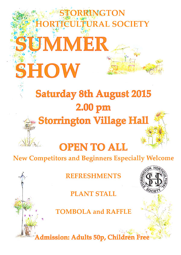 Storrington Horticultural Society Summer Show 2015