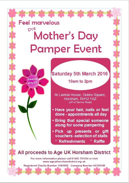 pre-mothers-day-pamper-event-poster