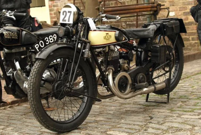 Vintage Motorcycle at Amberley Museum