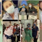 Nurses skydive for Rockinghorse charity