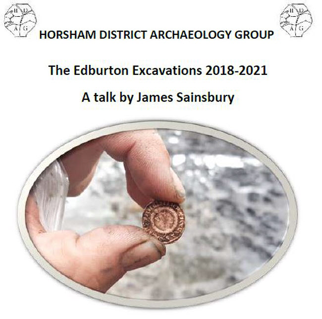 Coin from Edburton Archaeological dig