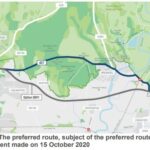 A27 Arundel Bypass preferred route