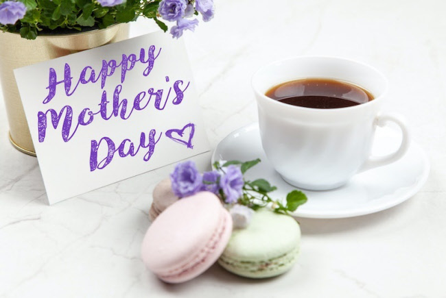 Coffee, cakes and card for Mothers' Day at Amberley Museum