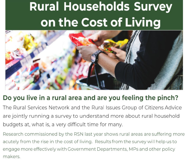 Rural Households Survey on the cost of living