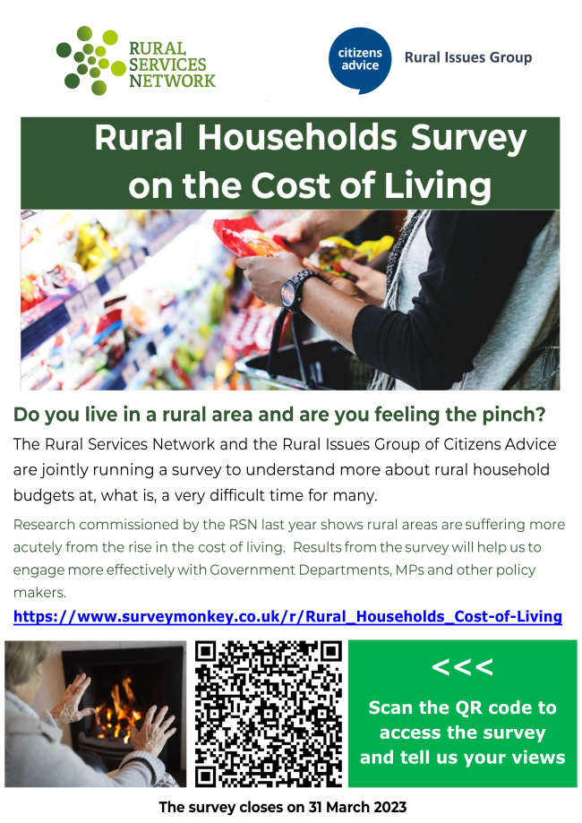 Rural Households Survey on the Cost of Living