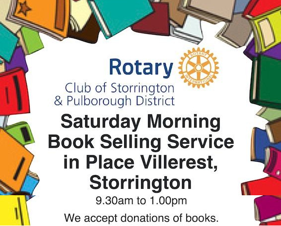 Saturday Morning Bookstall, Place V Villerest, Storrington