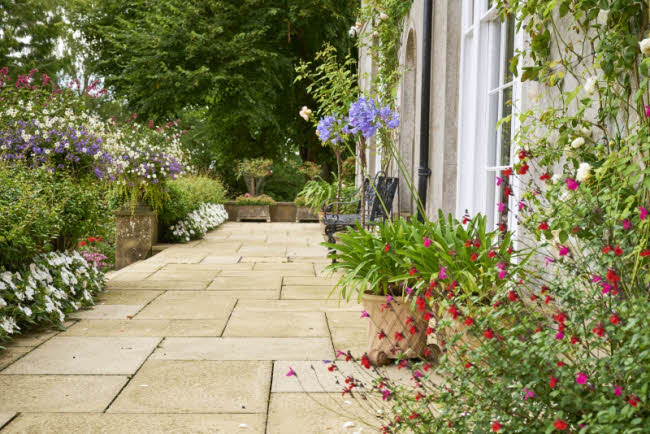 Terrace at The Old Vicarage, Washington