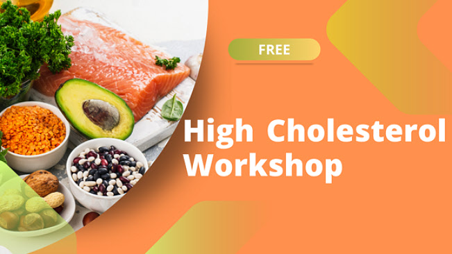 Banner for high cholesterol workshop