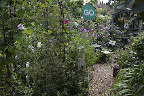Garden at Foxglove Cottage, Horsham