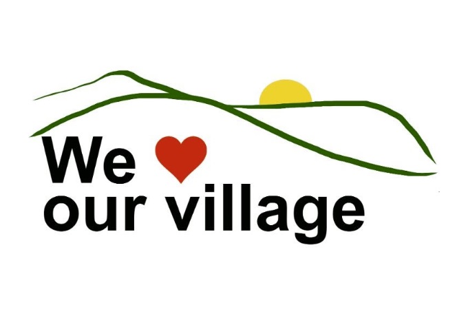 We love our village logo