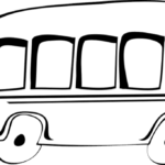 cartoon bus