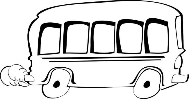 cartoon bus
