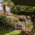 Photo of garden at Peelers Retreat