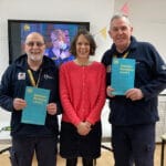 Storrington and Sullington Wardens with certificates for completing Makaton training.