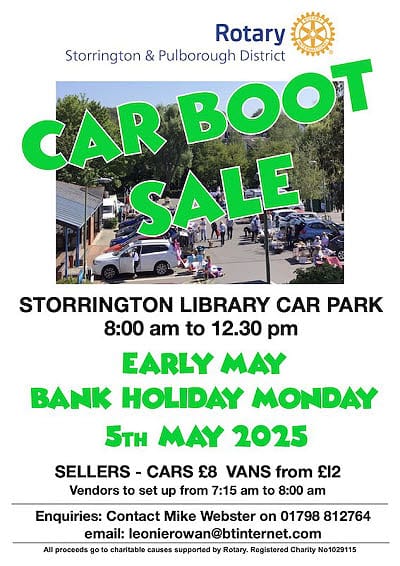 Poster for Rotary Bar Boot Sale