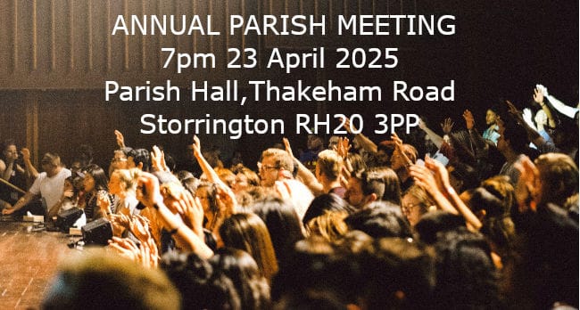 Annual Parish Meeting 2025 hands up