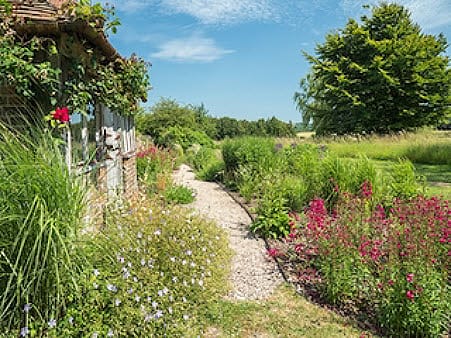 Garden at Old Rectory, Sullington
