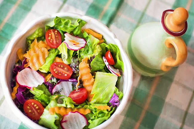 Photo of a salad