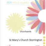 Poster for Storrington Churchyard Gold Award