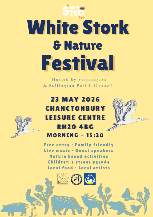 White Stork & Nature Festival poster 2026