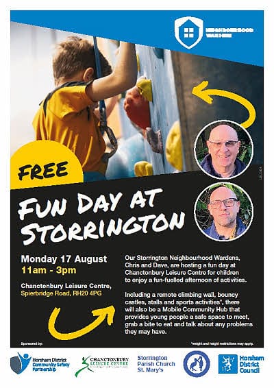 Fun Day - with Horsham Neighbourhood Wardens @ Chanctonbury Leisure Centre | Storrington | England | United Kingdom