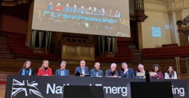 Film: The People's National Emergency Briefing @ Pulborough Village Hall | England | United Kingdom