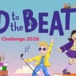 Poster for Storrington Library Read to The Beat Reading Challenge 2026