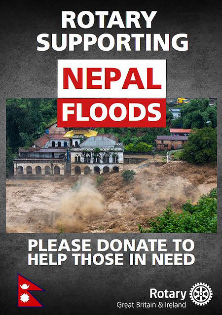 Huge Floods devastating a village in Nepal - Tibet