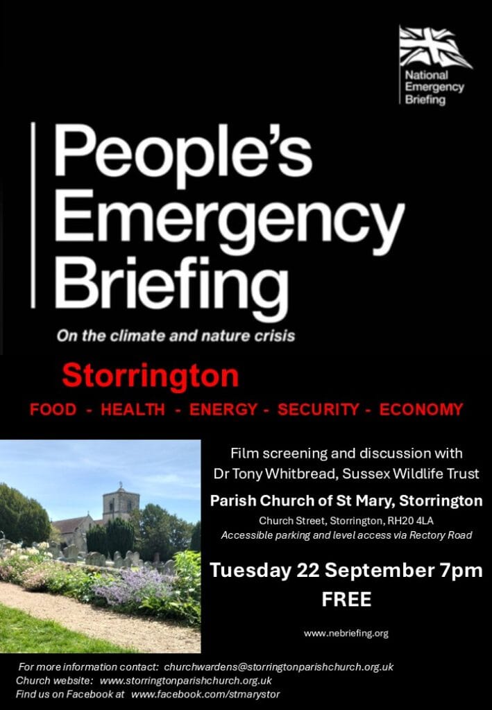 People's Emergency Briefing poster