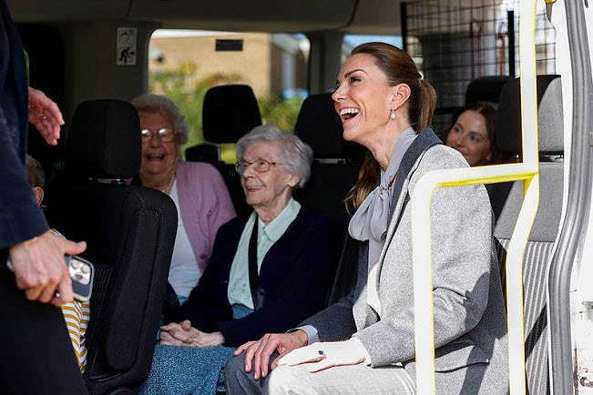 Princess of Wales on Storrington Minibus