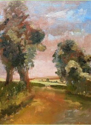 Painting of trees