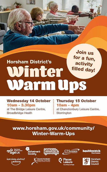 Poster for Winter Warm Up October 2026
